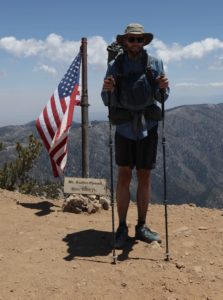 Me at the summit of Mount Baden Powell