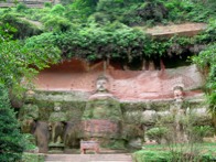 Figures in Leshan's Buddha Park