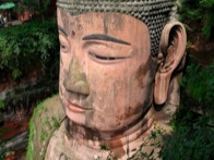 The Head of Leshan Giant Buddha