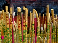 Burning Incense in an Adjacent Temple