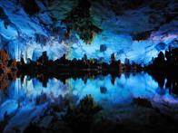 Pool in Reed Flute Cave