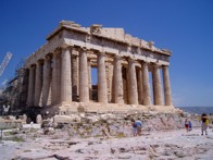 Parthenon in Greece