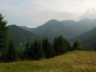 View of the mountains