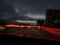 Driving after sunset