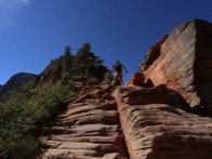 Ascending Angels Landing